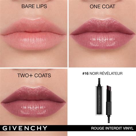 Givenchw temptation black magic lipstick